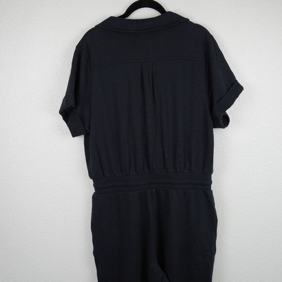 525 America Black Size M Distressed Wash Utility Jumpsuit Revolve - Picture 7 of 15
